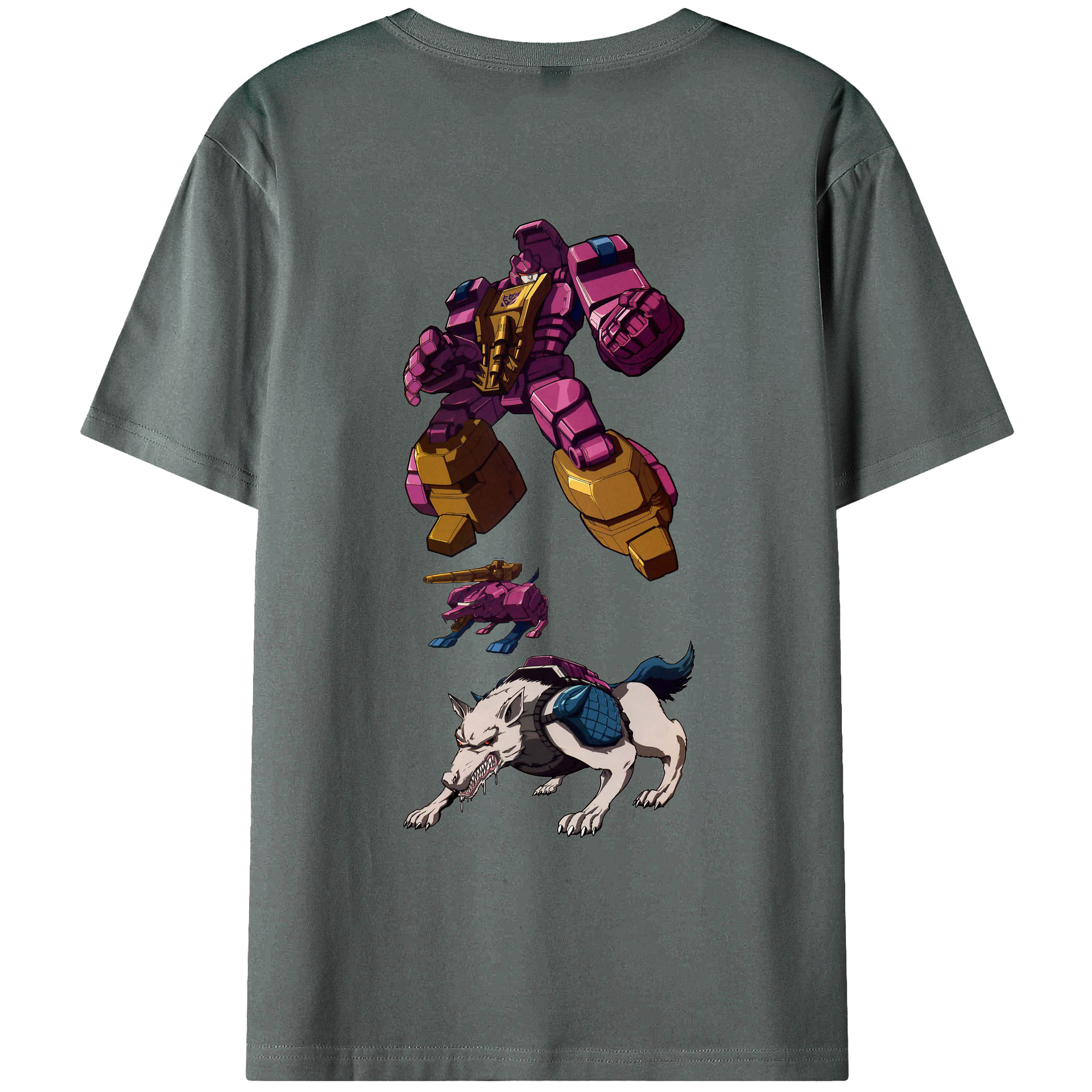 （画像用）  綿100％ メンズ半袖Tシャツ（バックプリント） 通気性